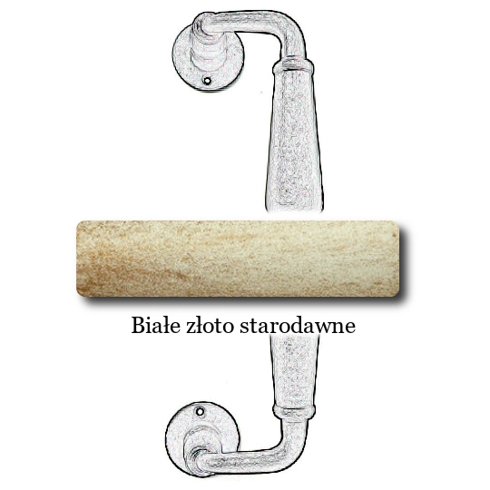 Białe złoto starodawne