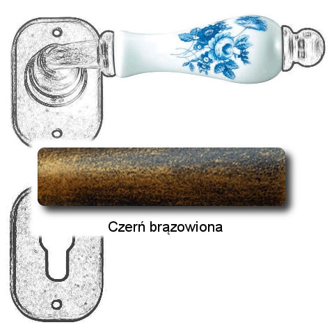 Czerń brązowiona
