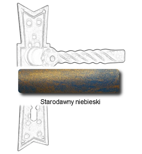 Starodawny niebieski