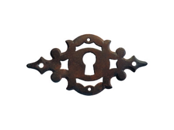 Kluczynka meblowa Nr 058 B w kolorze rdza starodawna