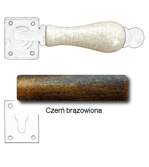 Czerń brązowiona