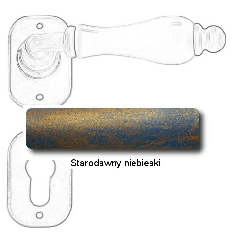 Starodawny niebieski