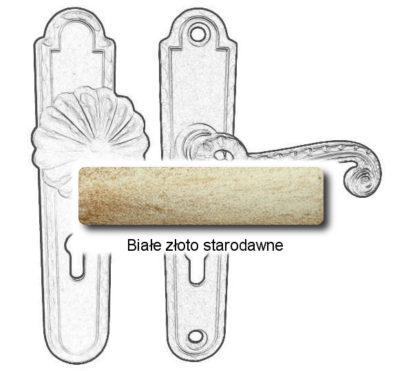 Białe złoto starodawne