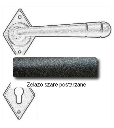 Żelazo szare postarzane