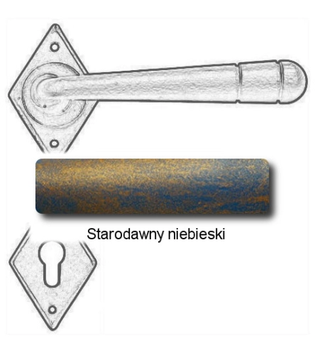 Starodawny niebieski