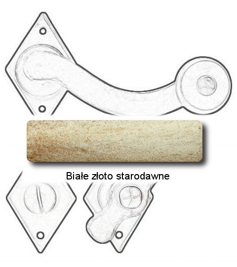 Białe złoto starodawne