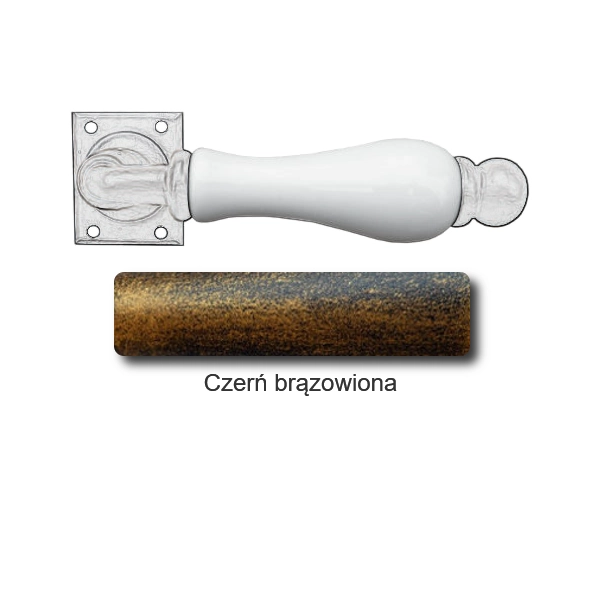 Czerń brązowiona