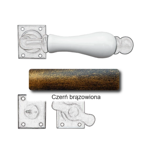 Czerń brązowiona