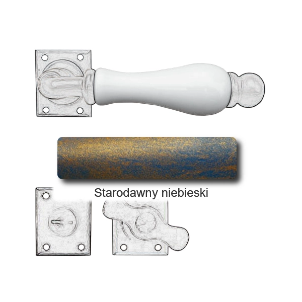 Starodawny niebieski