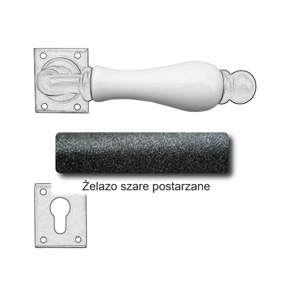 Żelazo szare postarzane