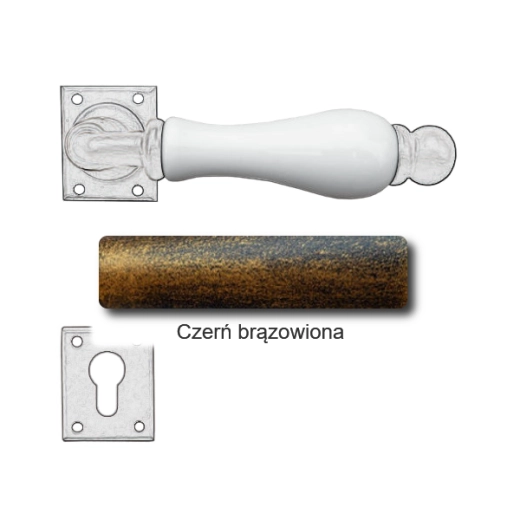Czerń brązowiona