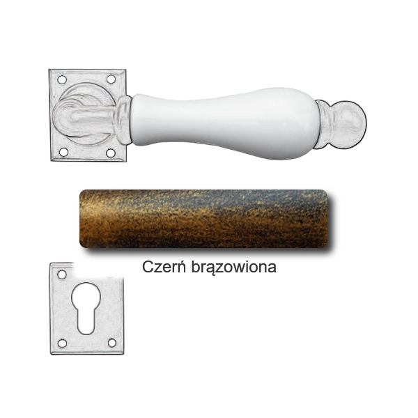 Czerń brązowiona