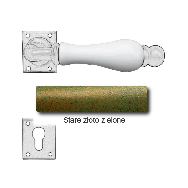 Stare złoto zielone