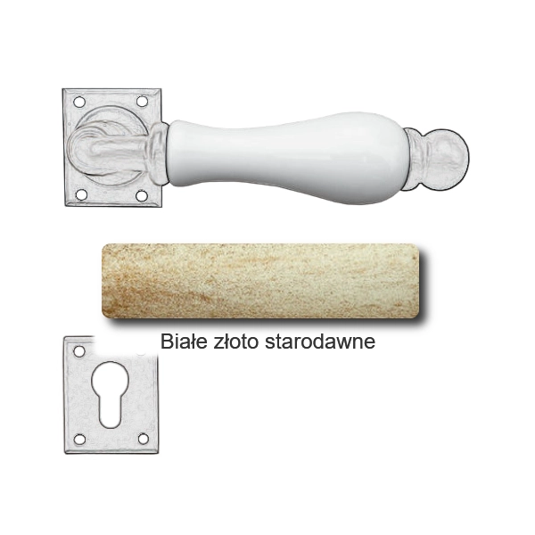 Białe złoto starodawne