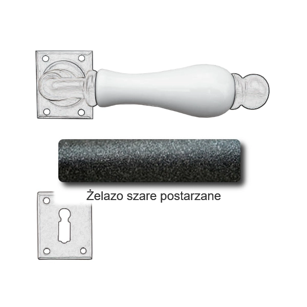 Żelazo szare postarzane
