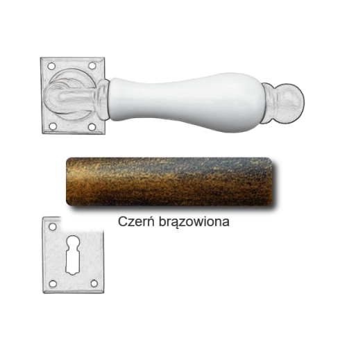 Czerń brązowiona