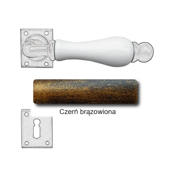 Czerń brązowiona
