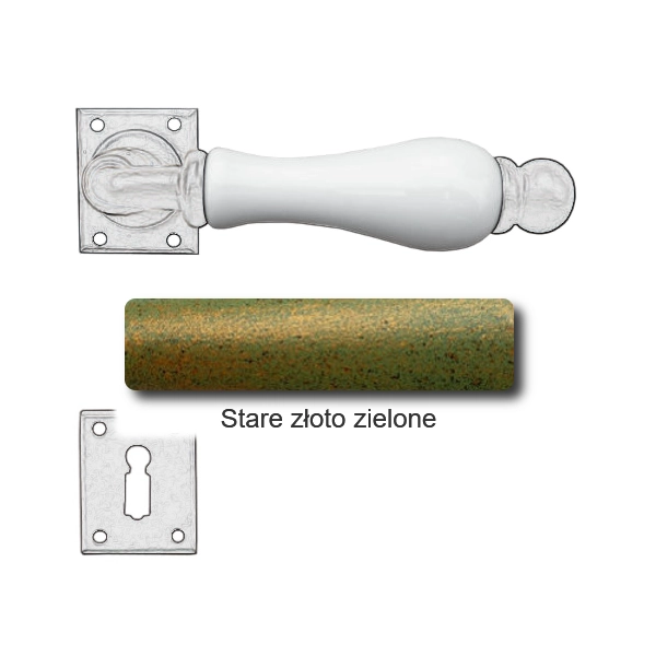 Stare złoto zielone