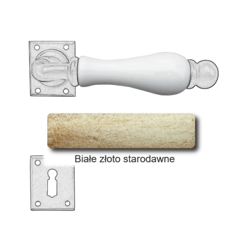 Białe złoto starodawne