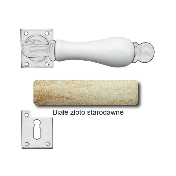 Białe złoto starodawne