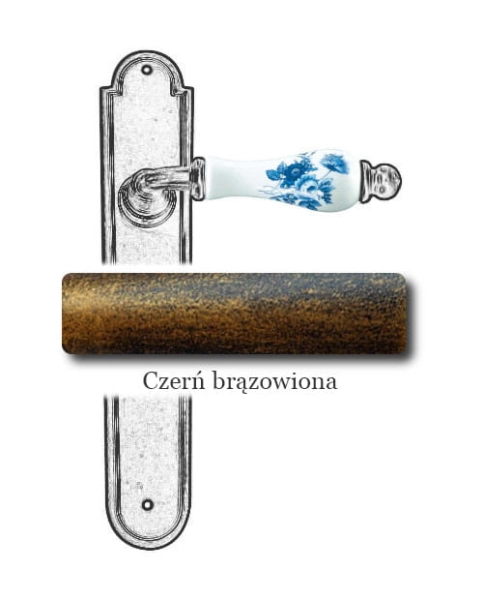 Czerń brązowiona