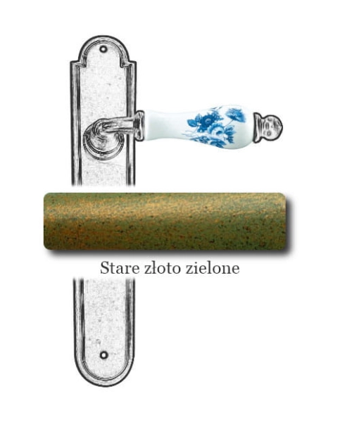 Stare złoto zielone