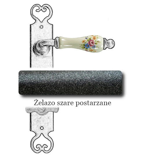 Żelazo szare postarzane