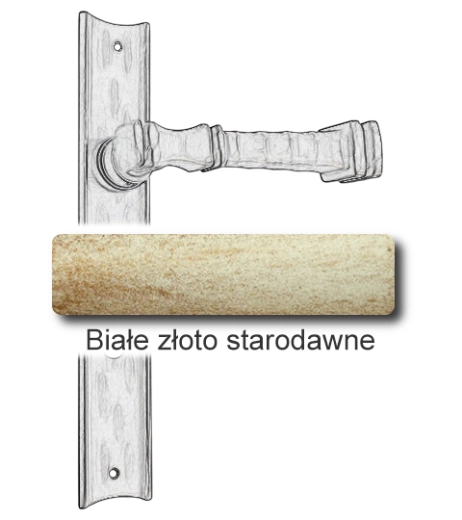 Białe złoto starodawne