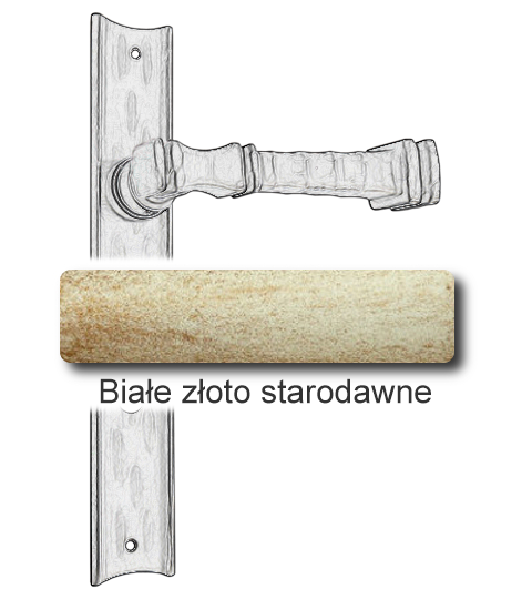 Białe złoto starodawne