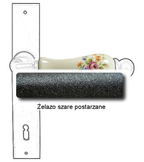 Żelazo szare postarzane