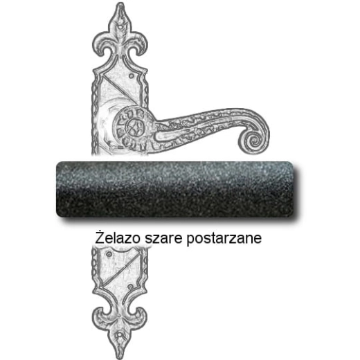 Żelazo szare postarzane