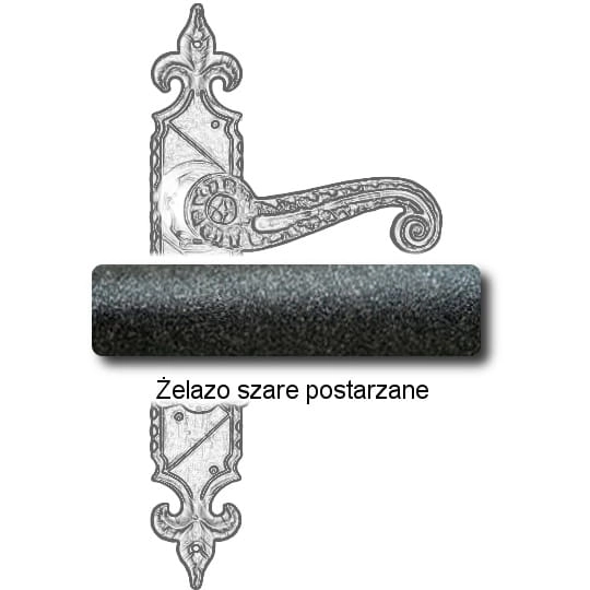 Żelazo szare postarzane