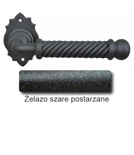 Żelazo szare postarzane