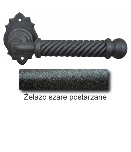 Żelazo szare postarzane