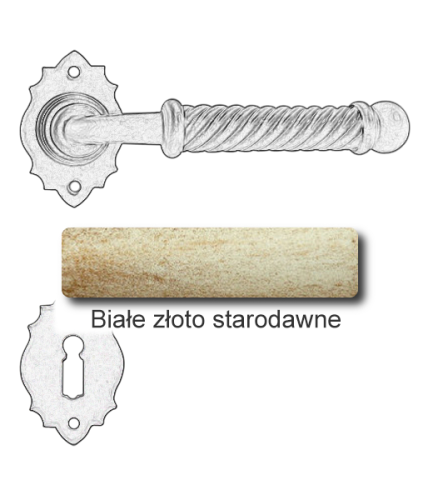 Białe złoto starodawne