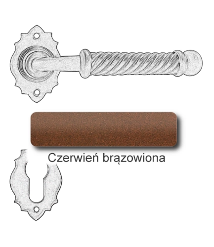 Czerwień brązowiona
