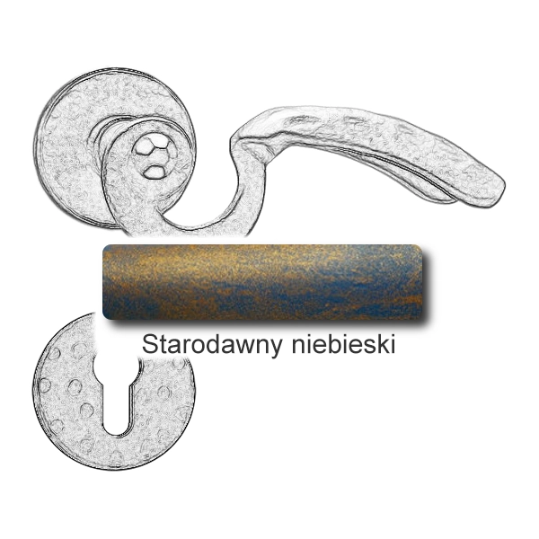 Starodawny niebieski