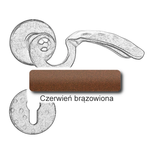 Czerwień brązowiona