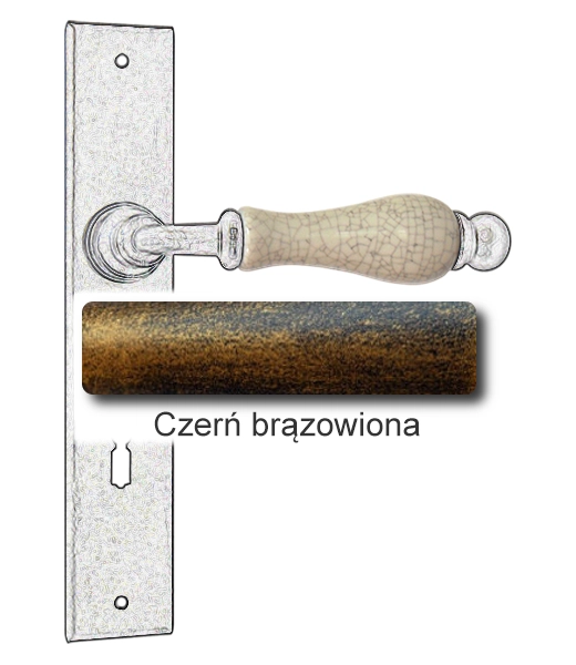 Czerń brązowiona