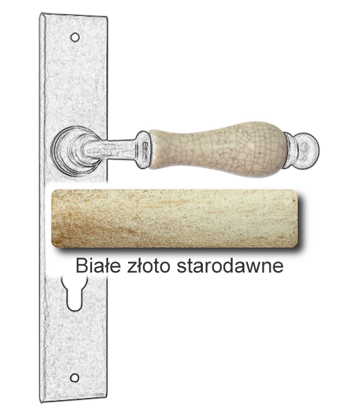 Białe złoto starodawne
