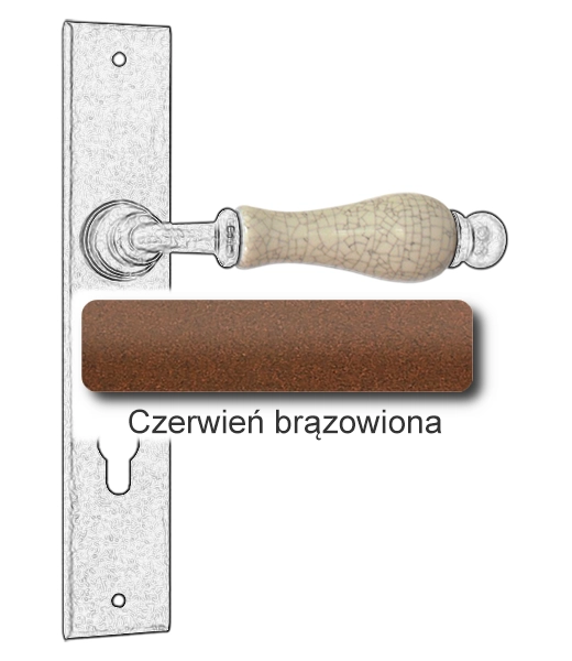 Czerwień brązowiona