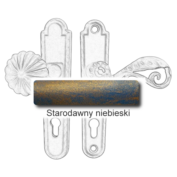 Starodawny niebieski