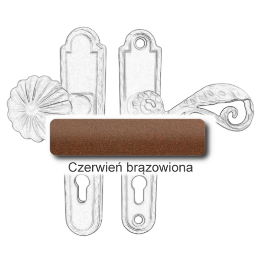 Czerwień brązowiona