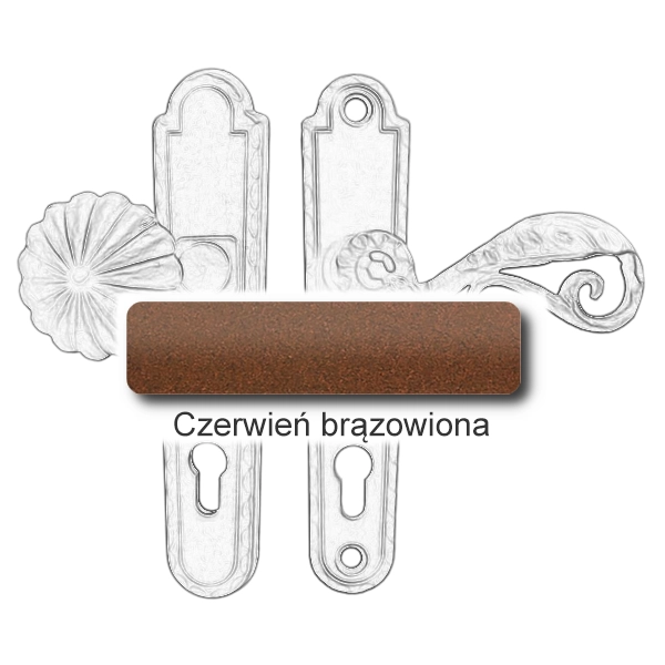Czerwień brązowiona