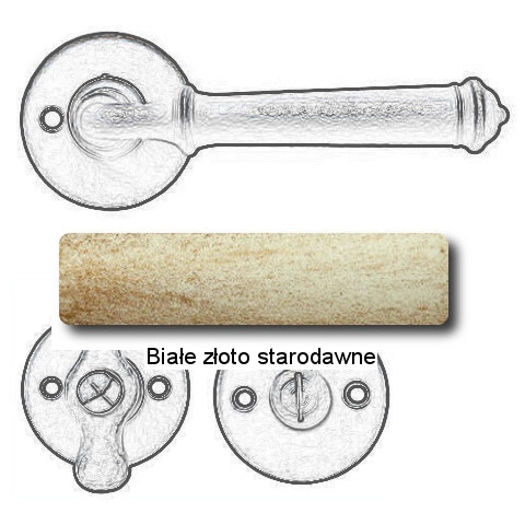 Białe złoto starodawne