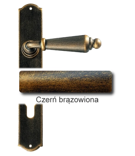 Czerń brązowiona