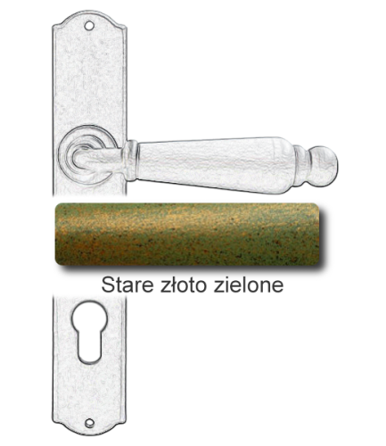 Stare złoto zielone