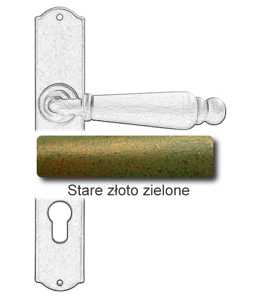 Stare złoto zielone