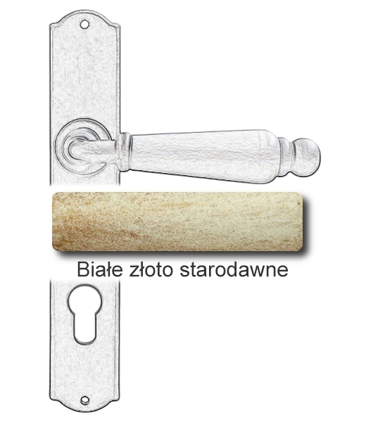 Białe złoto starodawne