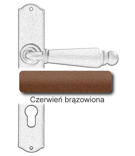 Czerwień brązowiona